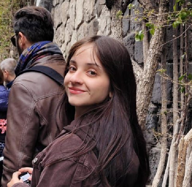 Retrato de Lucila Tessandori, estudiante de Diseño Gráfico FADU UBA