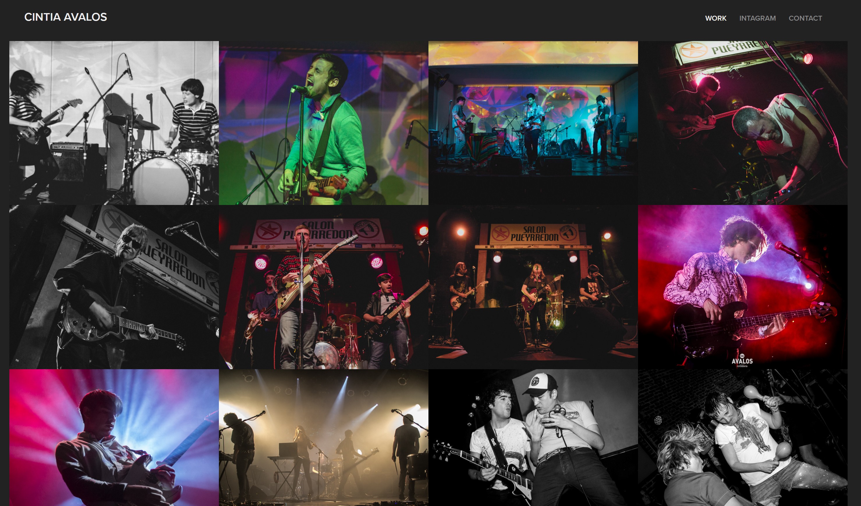 Fotografía de Shows en Vivo