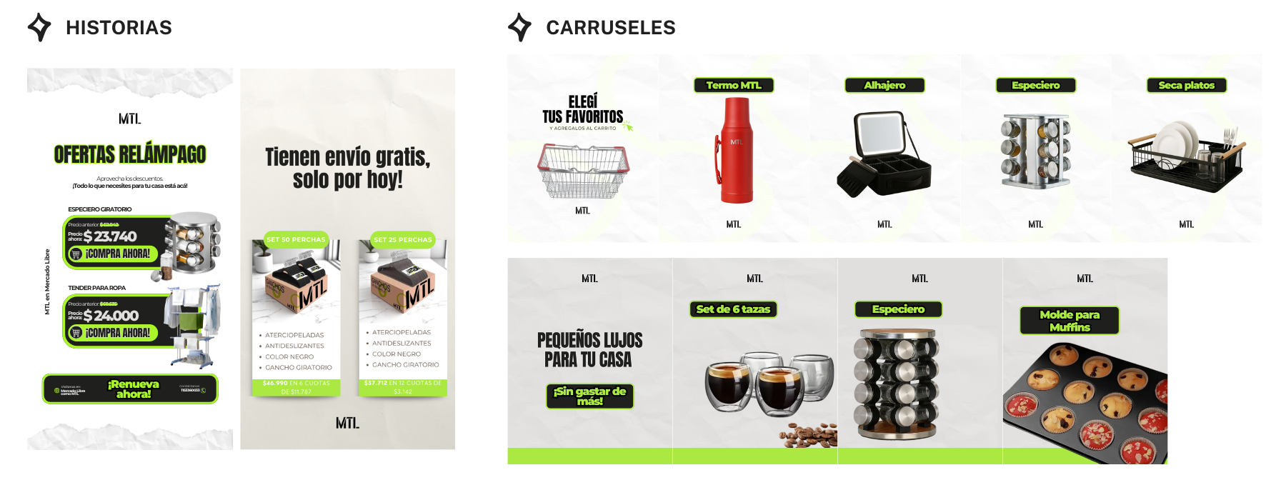 Campañas comerciales MTL