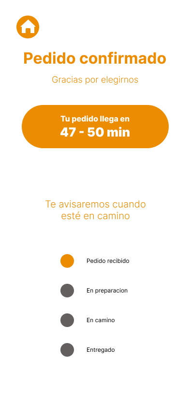Esquicio Medialuna — pedido confirmado