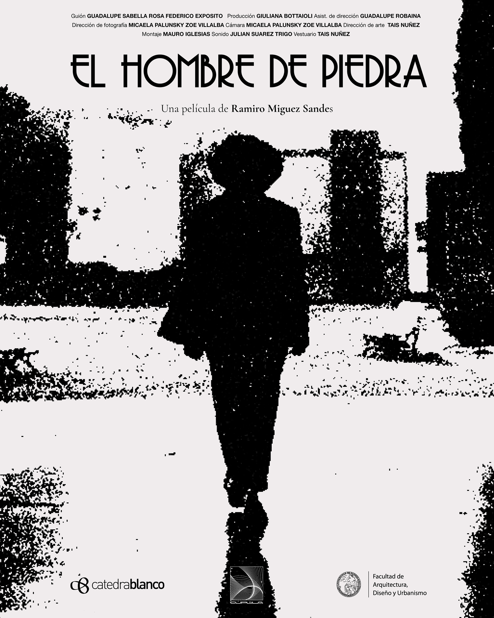 El hombre de piedra - Título y Gráfica